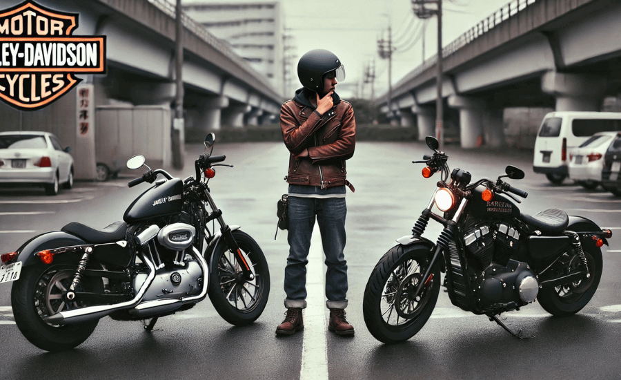 ハーレー883と1200はどちらがいい?