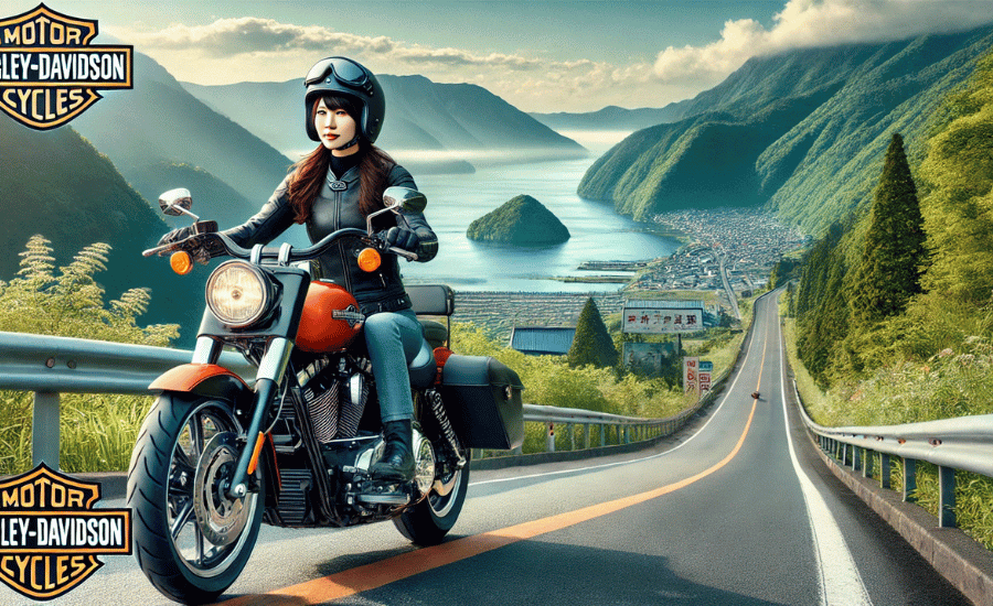 ハーレー女子ライダー向けツーリングスポット