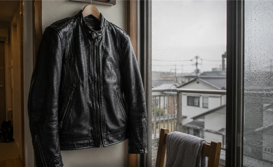 雨に濡れたときの正しい対応