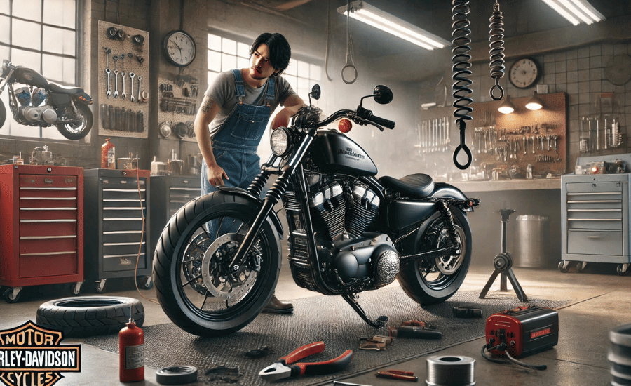 ハーレーXL1200CXカスタム時のリスクとは?