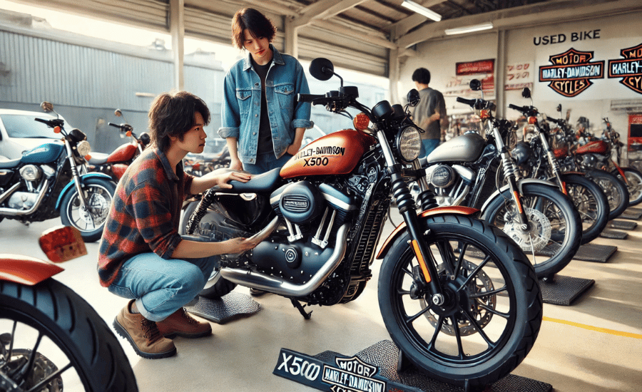 ハーレーX500を中古で選ぶ際の注意点
