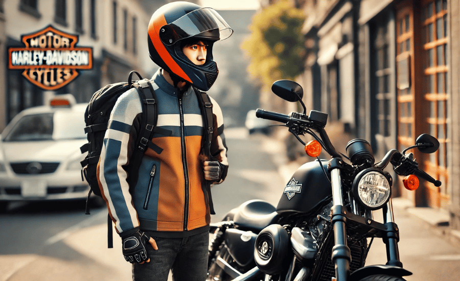 ハーレーにフルフェイスかっこいいスタイルとの違和感