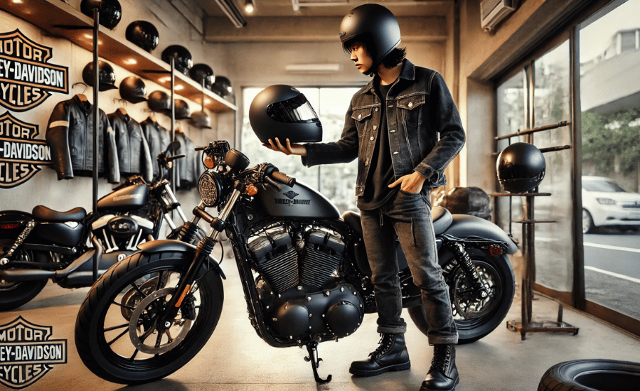 ハーレーに似合うフルフェイス選び方