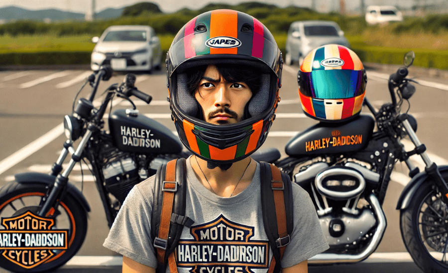 ハーレーバイクのヘルメットがダサい印象を受ける誤解