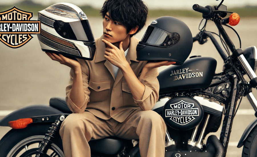 ハーレーにフルフェイスがダサいと言われがちな要因整理