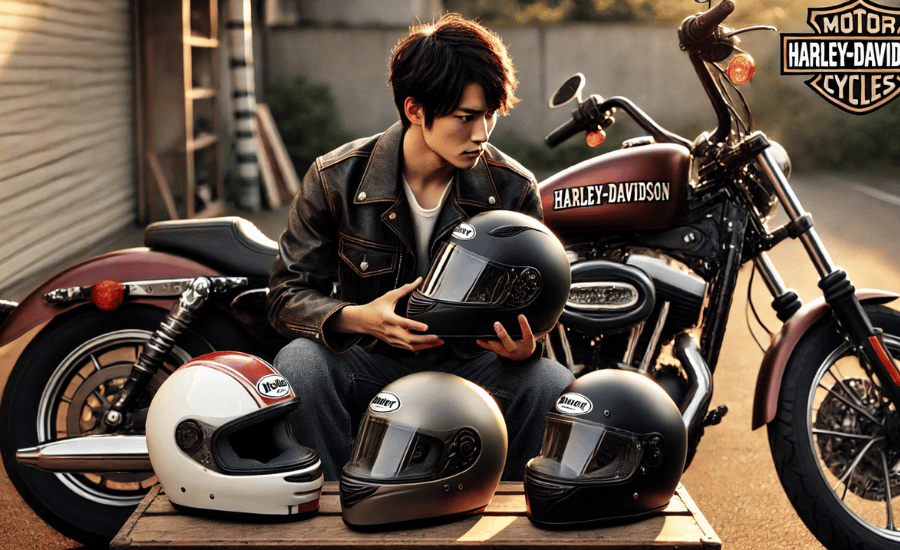 ハーレーに似合うフルフェイス探しのコツ
