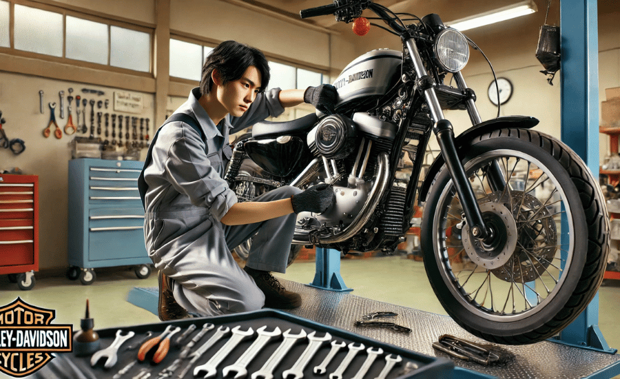 ハーレープライマリーオイル漏れ修理費用の目安