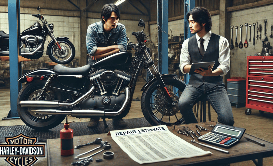 ハーレーオイル漏れを直す費用はいくらか？