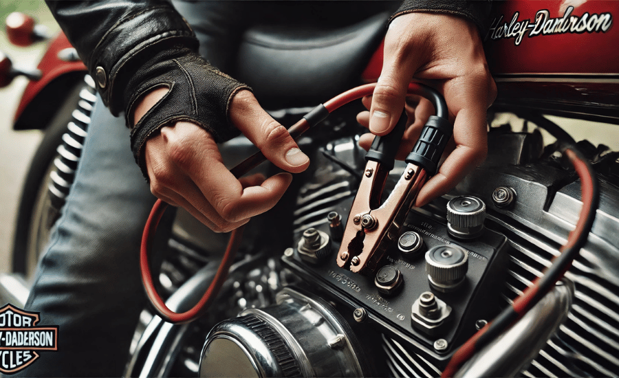 ハーレージャンプスターターコネクター形状の注意点