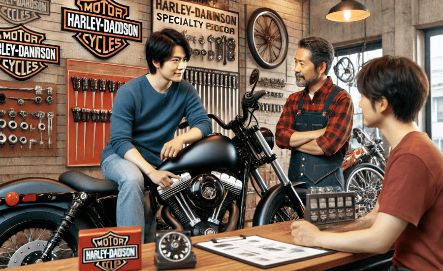 ハーレー三拍子カスタムの費用相場