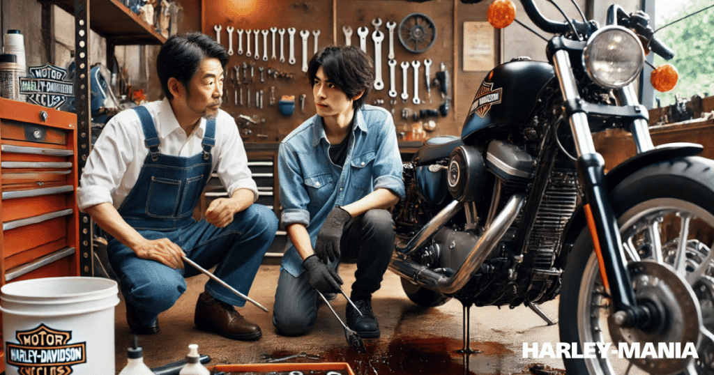 ハーレーのオイル漏れ修理費用を徹底解説！原因と対策まとめ